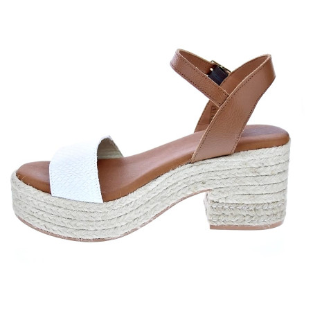 Sandalias Popa zapatos Mujer modelo Abaka Blanco 