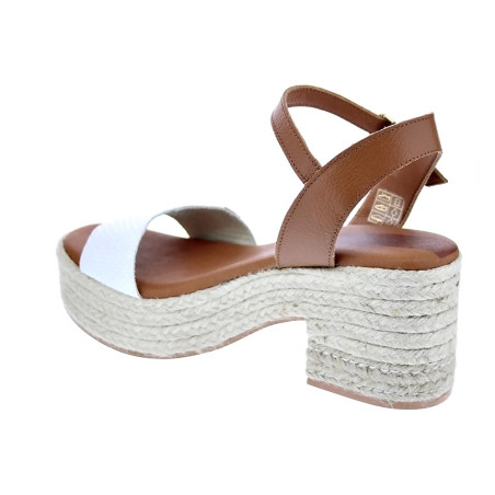 Sandalias Popa zapatos Mujer modelo Abaka Blanco 
