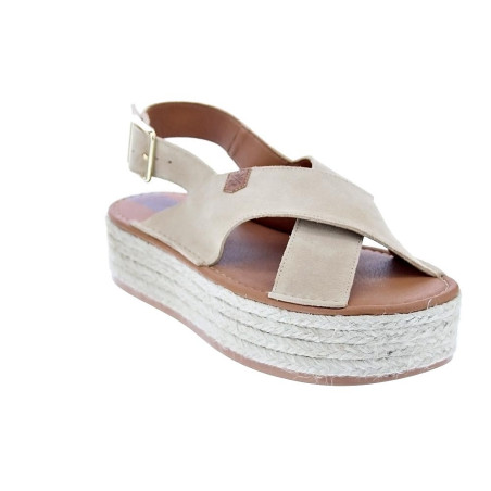 Sandalias Popa zapatos Mujer modelo Gamarro Beige 