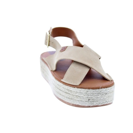 Sandalias Popa zapatos Mujer modelo Gamarro Beige 