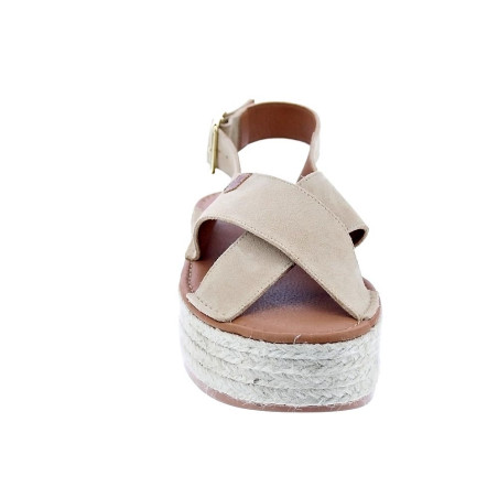 Sandalias Popa zapatos Mujer modelo Gamarro Beige 