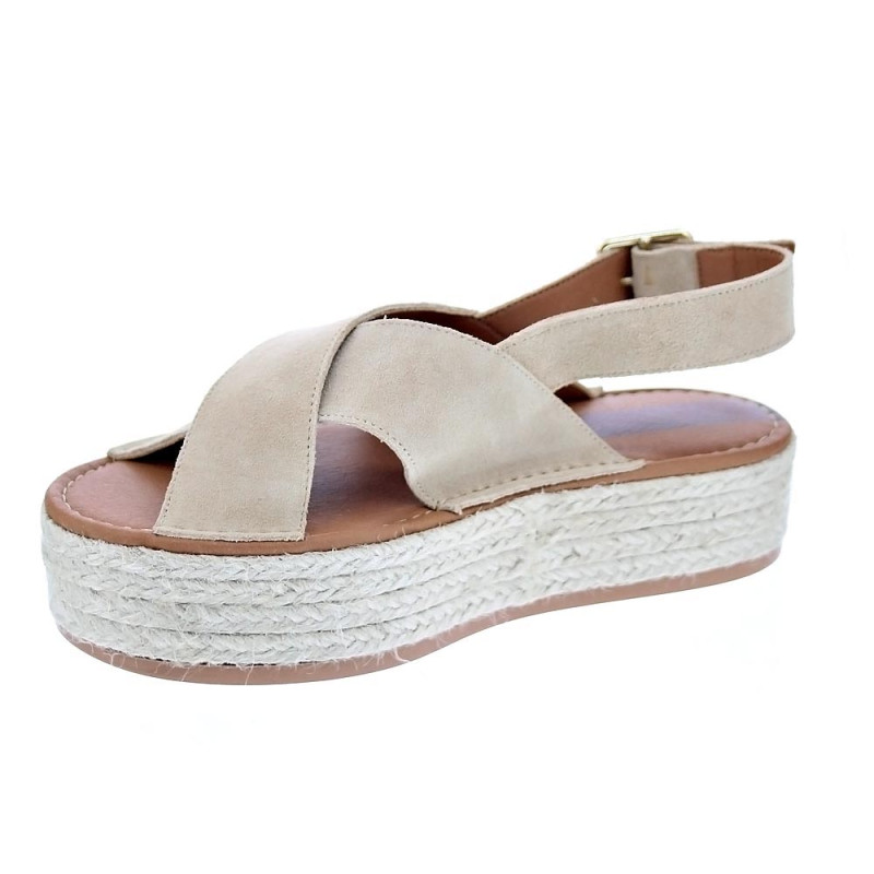 Sandalias Popa zapatos Mujer modelo Gamarro Beige 