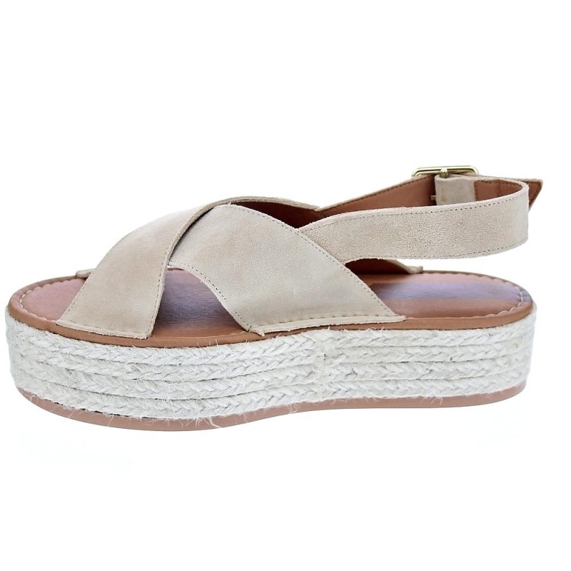 Sandalias Popa zapatos Mujer modelo Gamarro Beige 