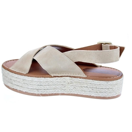 Sandalias Popa zapatos Mujer modelo Gamarro Beige 