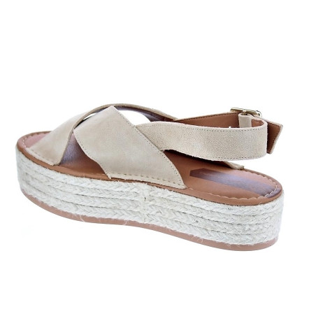 Sandalias Popa zapatos Mujer modelo Gamarro Beige 