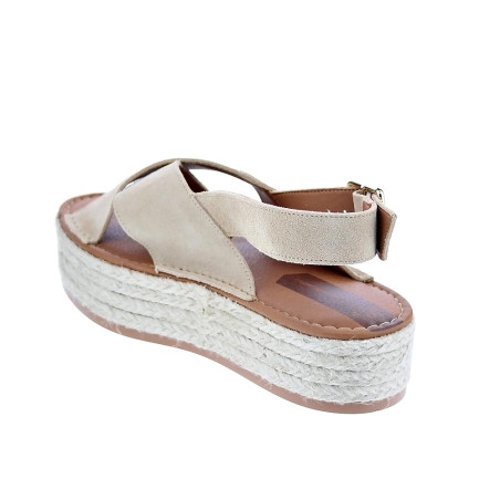 Sandalias Popa zapatos Mujer modelo Gamarro Beige 