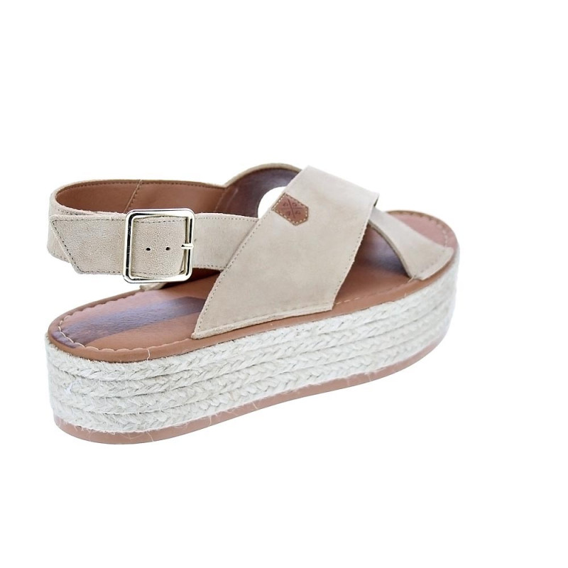 Sandalias Popa zapatos Mujer modelo Gamarro Beige 