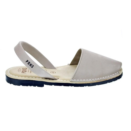 Abarcas menorquinas Avarca Pons zapatos Hombre modelo 5048F Beige 