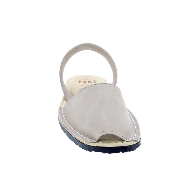 Abarcas menorquinas Avarca Pons zapatos Hombre modelo 5048F Beige 