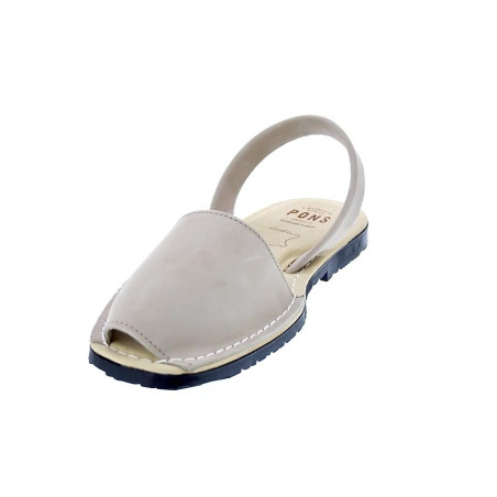 Abarcas menorquinas Avarca Pons zapatos Hombre modelo 5048F Beige 