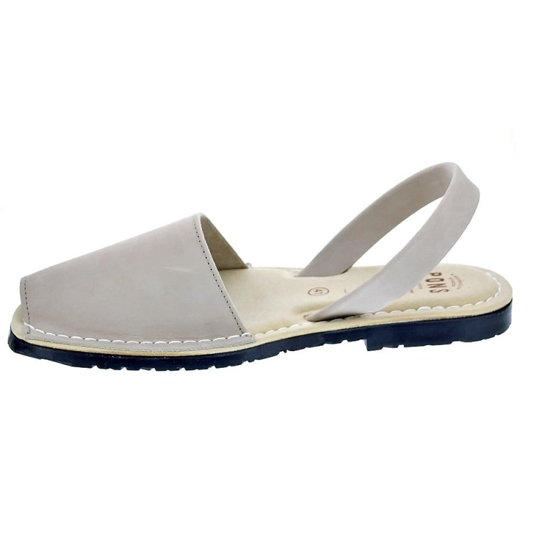 Abarcas menorquinas Avarca Pons zapatos Hombre modelo 5048F Beige 