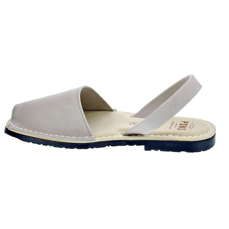 Abarcas menorquinas Avarca Pons zapatos Hombre modelo 5048F Beige 