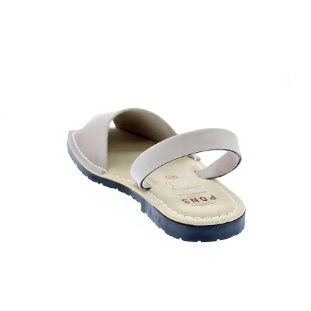 Abarcas menorquinas Avarca Pons zapatos Hombre modelo 5048F Beige 