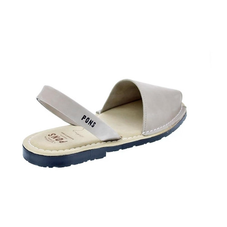 Abarcas menorquinas Avarca Pons zapatos Hombre modelo 5048F Beige 