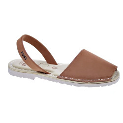 Abarcas menorquinas Avarca Pons zapatos Mujer modelo 596F Marrón  2