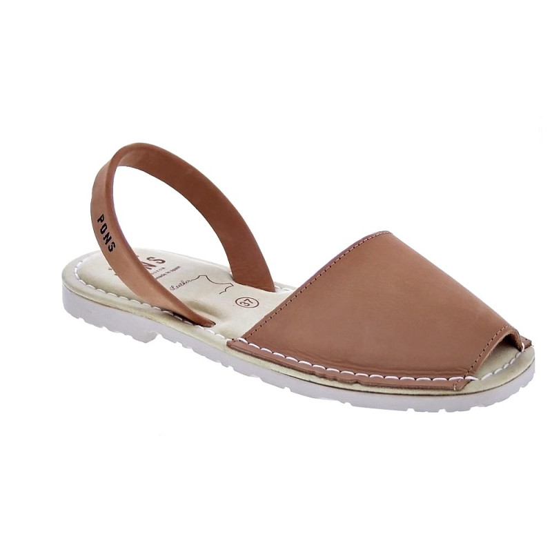 Abarcas menorquinas Avarca Pons zapatos Mujer modelo 596F Marrón 