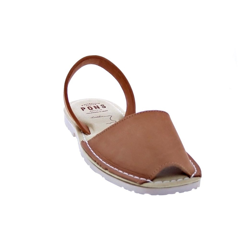 Abarcas menorquinas Avarca Pons zapatos Mujer modelo 596F Marrón 