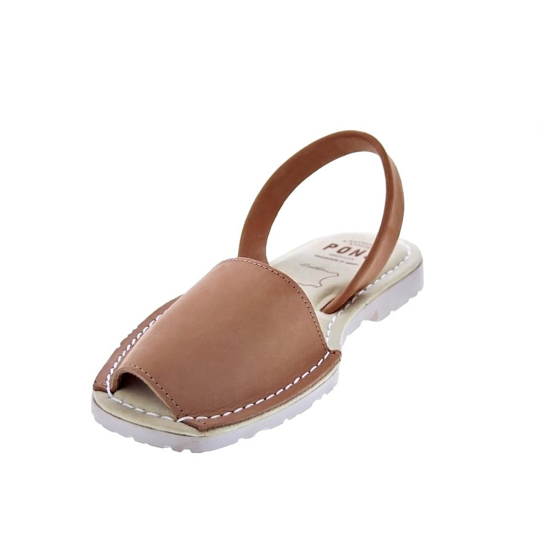 Abarcas menorquinas Avarca Pons zapatos Mujer modelo 596F Marrón 