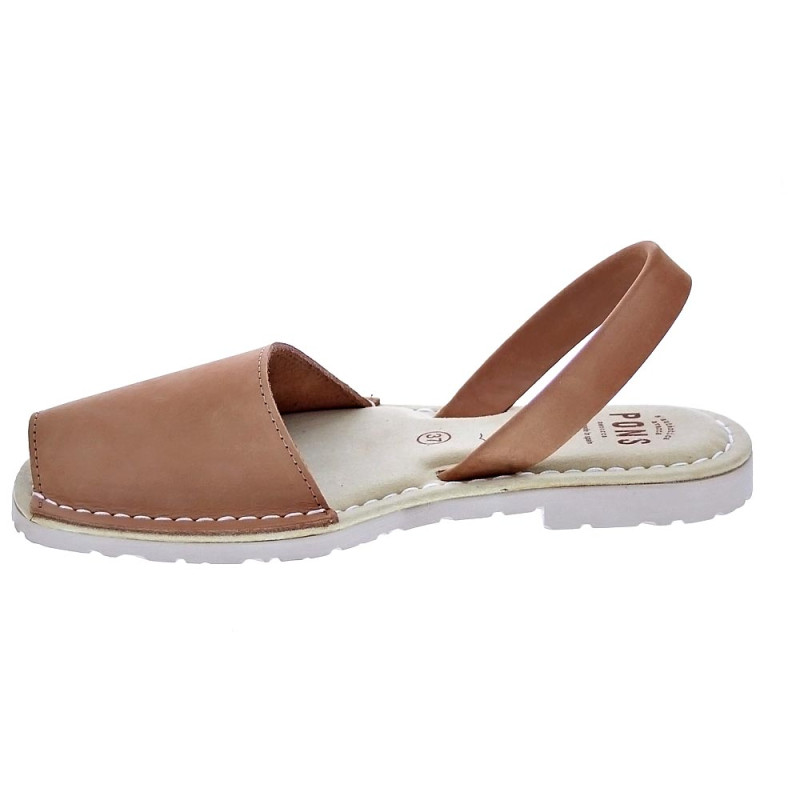 Abarcas menorquinas Avarca Pons zapatos Mujer modelo 596F Marrón 