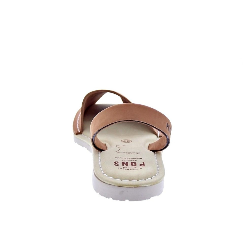 Abarcas menorquinas Avarca Pons zapatos Mujer modelo 596F Marrón 