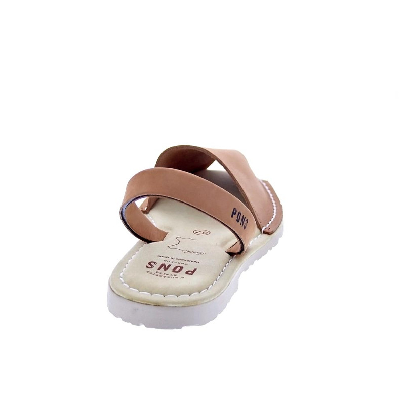 Abarcas menorquinas Avarca Pons zapatos Mujer modelo 596F Marrón 