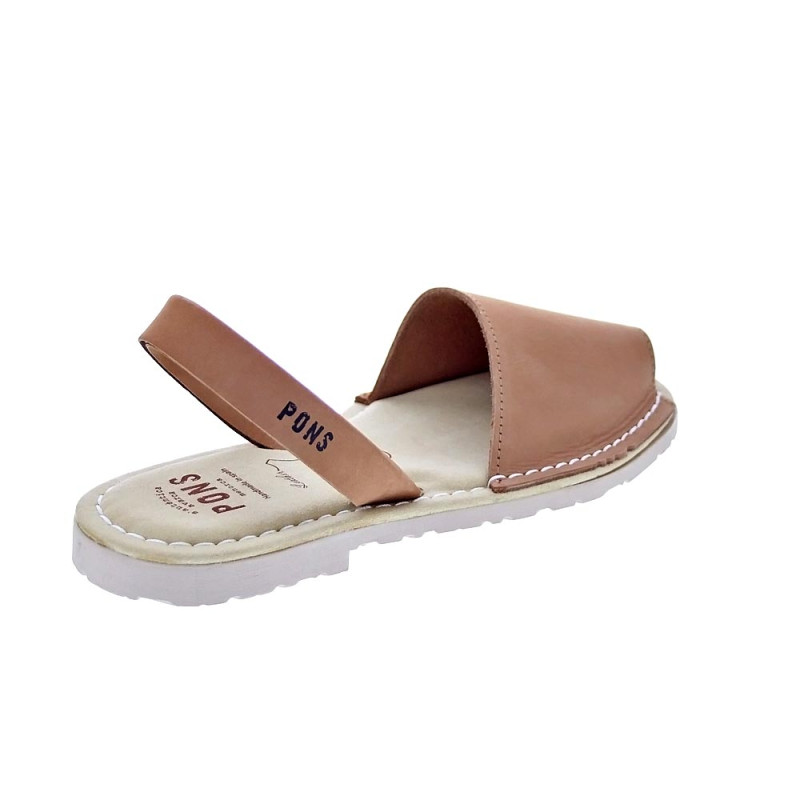 Abarcas menorquinas Avarca Pons zapatos Mujer modelo 596F Marrón 