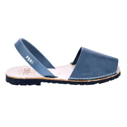 Abarcas menorquinas Avarca Pons zapatos Mujer modelo 510 Azul 