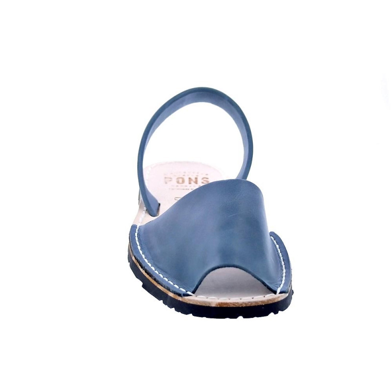 Abarcas menorquinas Avarca Pons zapatos Mujer modelo 510 Azul 