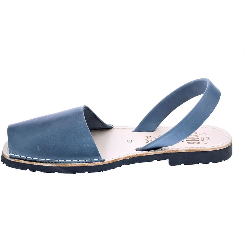 Abarcas menorquinas Avarca Pons zapatos Mujer modelo 510 Azul 