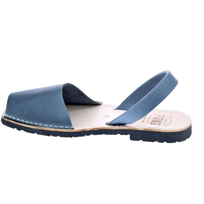 Abarcas menorquinas Avarca Pons zapatos Mujer modelo 510 Azul 