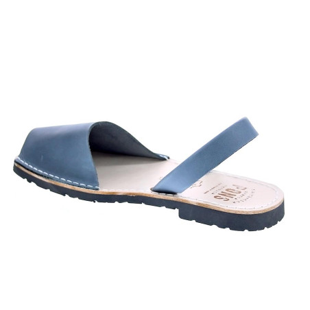 Abarcas menorquinas Avarca Pons zapatos Mujer modelo 510 Azul 