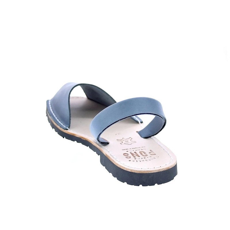 Abarcas menorquinas Avarca Pons zapatos Mujer modelo 510 Azul 