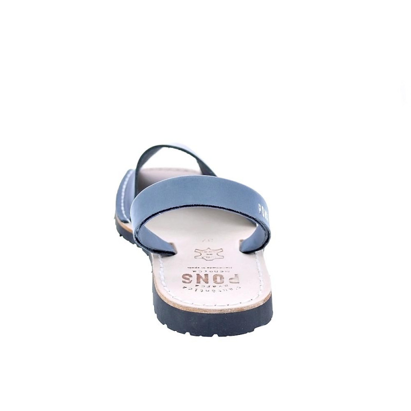 Abarcas menorquinas Avarca Pons zapatos Mujer modelo 510 Azul 