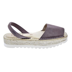 Abarcas menorquinas Avarca Pons zapatos Mujer modelo 116F Marrón 