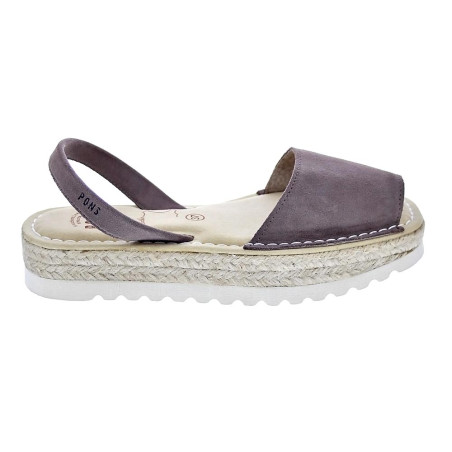 Abarcas menorquinas Avarca Pons zapatos Mujer modelo 116F Marrón 