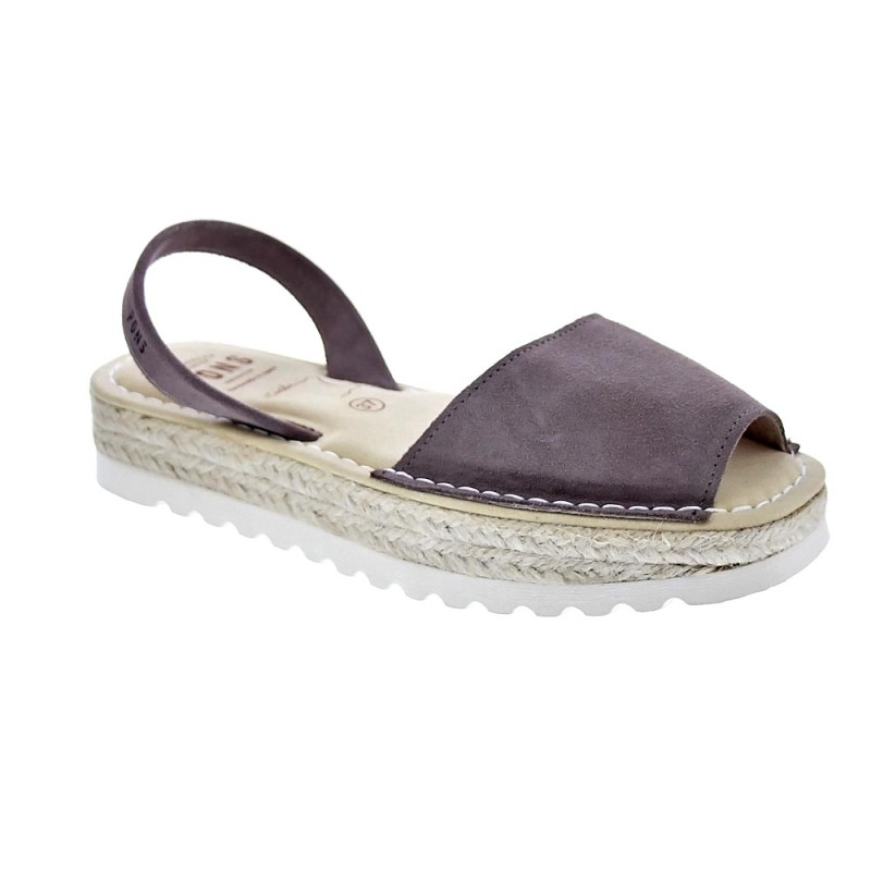 Abarcas menorquinas Avarca Pons zapatos Mujer modelo 116F Marrón 