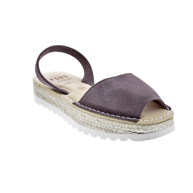 Abarcas menorquinas Avarca Pons zapatos Mujer modelo 116F Marrón 