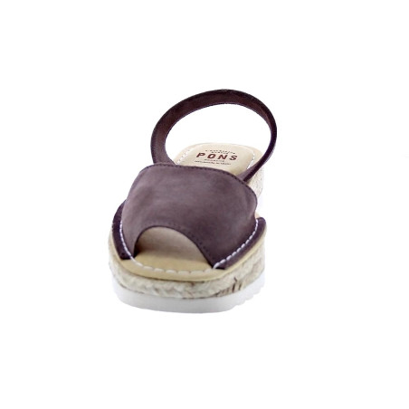 Abarcas menorquinas Avarca Pons zapatos Mujer modelo 116F Marrón 