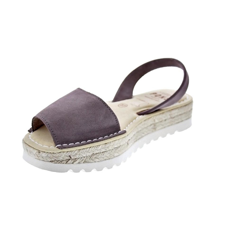 Abarcas menorquinas Avarca Pons zapatos Mujer modelo 116F Marrón 