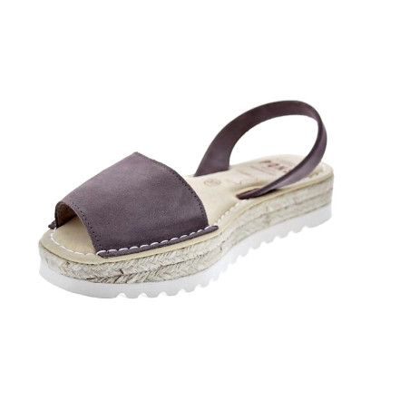 Abarcas menorquinas Avarca Pons zapatos Mujer modelo 116F Marrón 