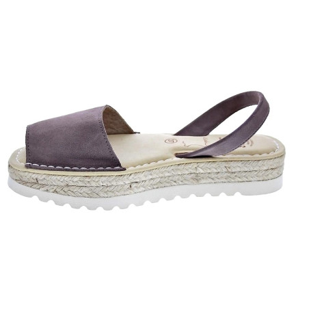 Abarcas menorquinas Avarca Pons zapatos Mujer modelo 116F Marrón 