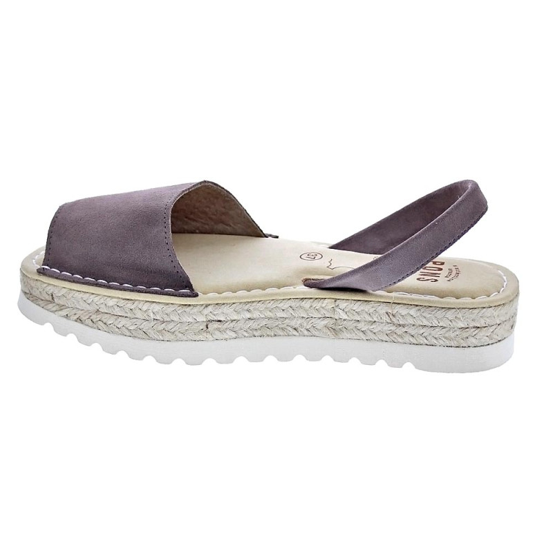 Abarcas menorquinas Avarca Pons zapatos Mujer modelo 116F Marrón 