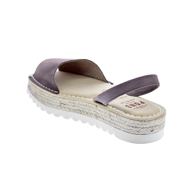 Abarcas menorquinas Avarca Pons zapatos Mujer modelo 116F Marrón 