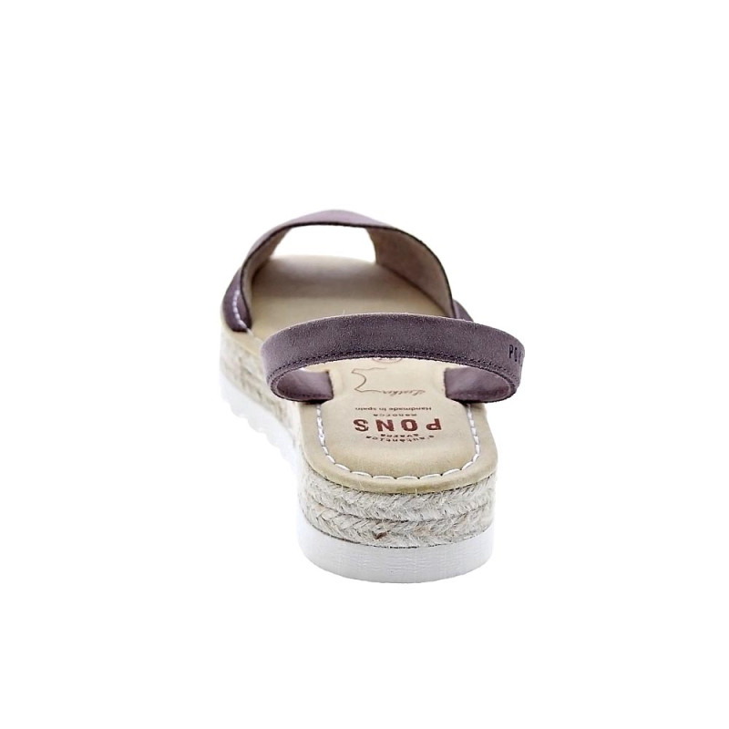 Abarcas menorquinas Avarca Pons zapatos Mujer modelo 116F Marrón 