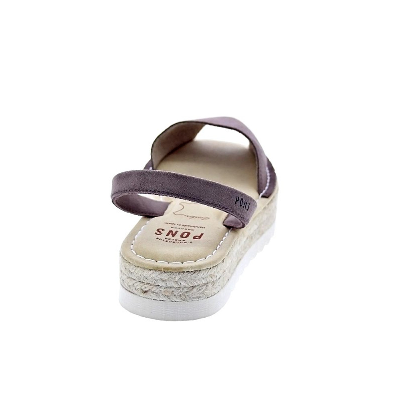 Abarcas menorquinas Avarca Pons zapatos Mujer modelo 116F Marrón 