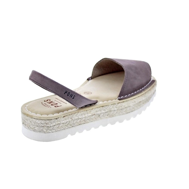 Abarcas menorquinas Avarca Pons zapatos Mujer modelo 116F Marrón 