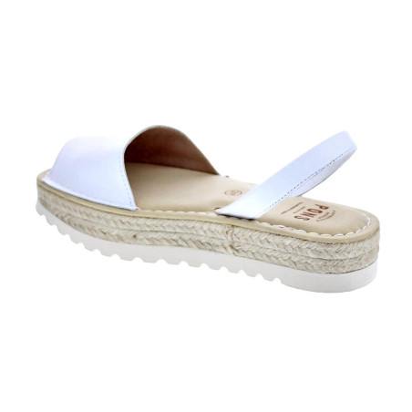 Abarcas menorquinas Avarca Pons zapatos Mujer modelo 116F Blanco 