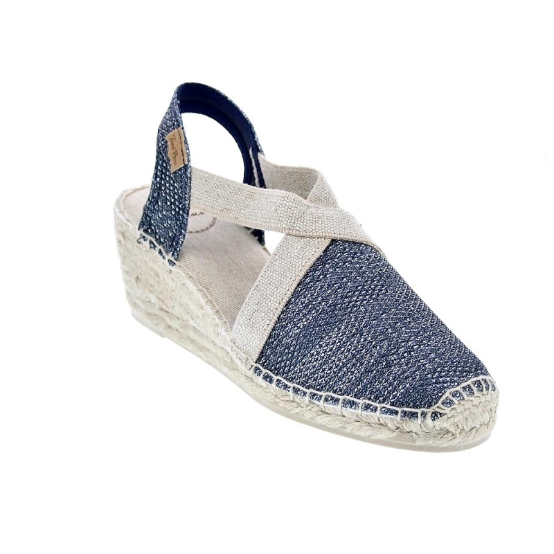Alpargatas Toni Pons zapatos Mujer modelo Triton Azul 