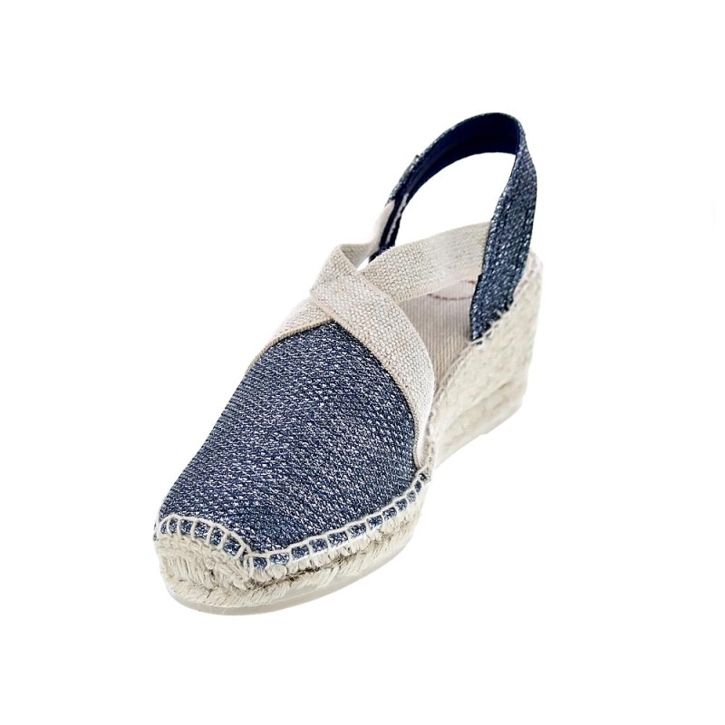 Alpargatas Toni Pons zapatos Mujer modelo Triton Azul 