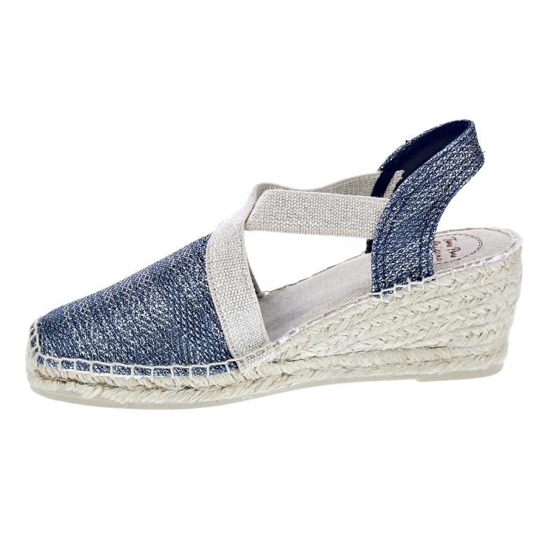 Alpargatas Toni Pons zapatos Mujer modelo Triton Azul 